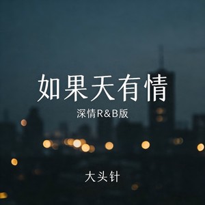 如果天有情 (深情R&B版) - 大头针 Official封面