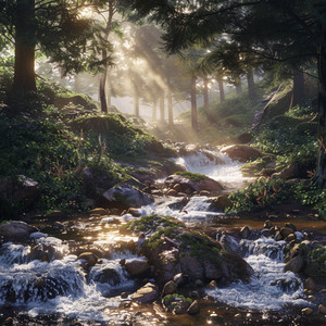 Gentle Streams Lull Dogs