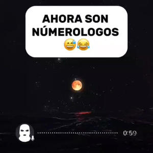 Ahora son Nunerologos