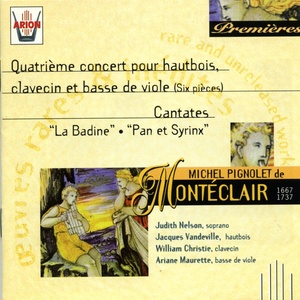 Pan et Syrinx - Quatrième cantate à voix seule avec un dessus de violon, de hautbois ou de flûte, Second livre - Air IV