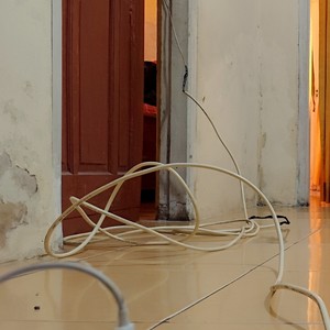 Berteduh di pohon rindang