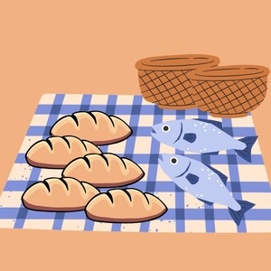 Jesus Feeds The Five Thousands