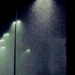 Miss in the rainy night