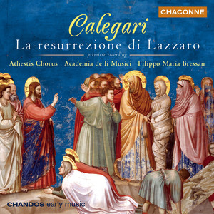 Academia de li Musici - La resurrezione di Lazzaro: A tal vista io non reggo (Maddalena, Cristo, Marta, Lazzaro)