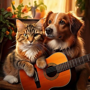 Guitar Music Companions: Melodies for Pets