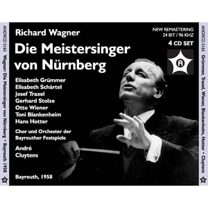 WAGNER, R.: Meistersinger von Nürnberg (Die) [Opera] [Bayreuth Festival Chorus and Orchestra, Cluytens] [1958]