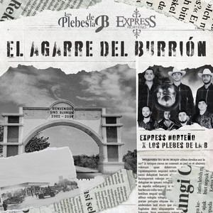 El agarre del burrion