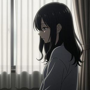 窓の向こうの朝