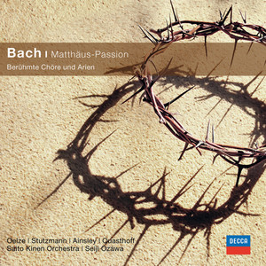 St. Matthew Passion, BWV 244 - Part One - No. 20 Aria (Tenor, Chorus II) : "Ich will bei meinem Jesu wachen" (マタイ受難曲 BWV244: 第20曲 アリア: イエスのもとで目覚めていよう|マタイジュナンキョク: １)