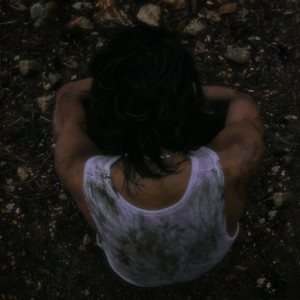 under my...