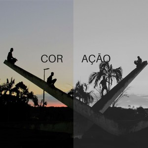 Cor ação