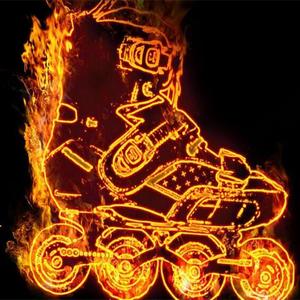 2016年4月为丹江口卓越轮滑俱乐部全力打造