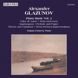 GLAZUNOV: Piano Music, Vol. 2