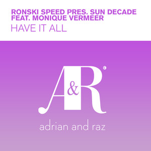 Ronski Speed - Have It All (Thomas Penton Edit)