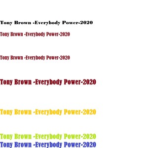 Everybody Power-2020