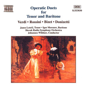 Operatic Duets for Tenor and Baritone