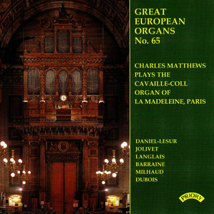 Great European Organs No.65: La Madeleine, Paris