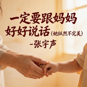 一定要跟妈妈好好说话-张宇声