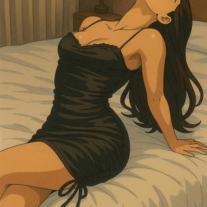 Burgundy Dress (Explicit)