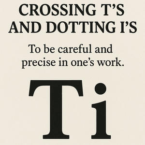 T's and I's (Explicit)