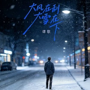 大风在刮大雪在下