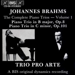 BRAHMS: Piano Trios, Vol. 1