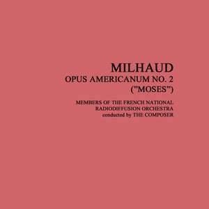 Opus Americanum No. 2, Moses: Conclusion