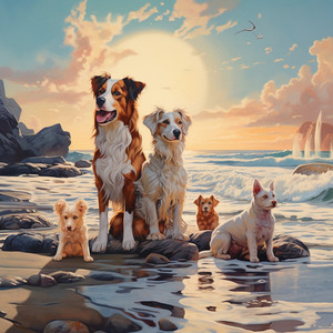 Musica Relajante para Perros Momentos - Sonido Suave Del Mar Para Calmar A Los Animales