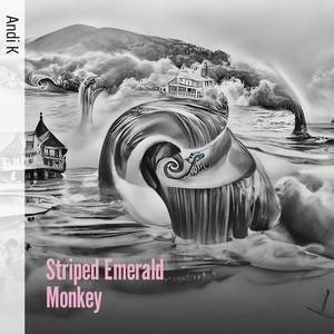 Striped Emerald Monkey