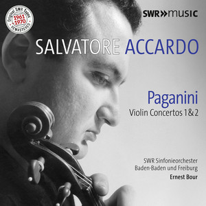 Paganini, N.: Violin Concertos Nos. 1 and 2 (Accardo, South West German Radio Symphony, Baden-Baden and Freiburg, Bour)