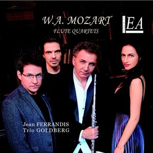 W. A. Mozart Flute Quartets: Ferrandis Jean / Trio Goldberg