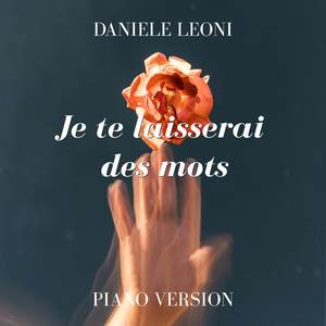 Je te laisserai des mots (Piano Version)