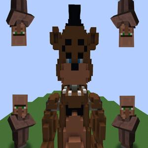 Freddy Fazbear Ur Ur Ur (Minecraft Villager)