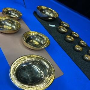 Five Massive Singing Bowls