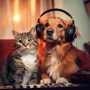 Playful Chords: Pets’ Relaxation