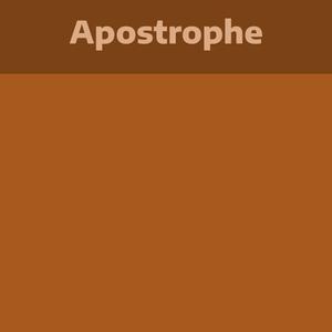 apostrophe