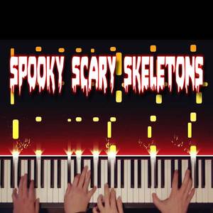 Spooky Scary Skeletons (Piano Duet)