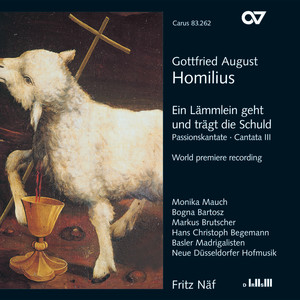 Ein Lämmlein geht und trägt die Schuld, HoWV. I.2 / Pt. 1 - No. 5, Recitative: Du siehst ihn, Mitternacht