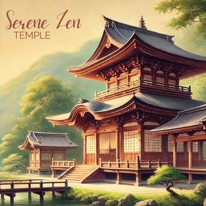 Serene Zen Temple: Stress Relief, Ethereal Meditation, Healing Ambient