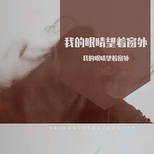 我的眼睛望着窗外