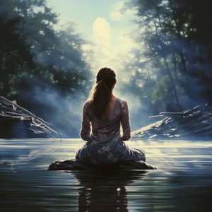 Serene Water Harmonies for River Meditation