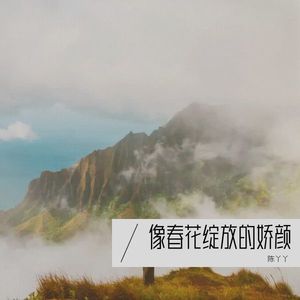 像春花绽放的娇颜