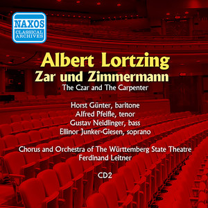 LORTZING: Zar und Zimmermann (Gunter, Pfeifle) [1952]