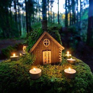 Shapes Form In The Fold Of Space