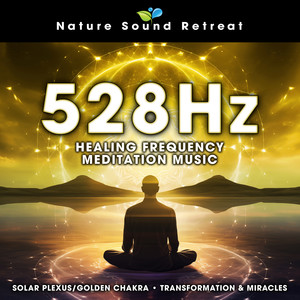 528 Hz Healing Frequency Meditation Music - Solar Plexus Golden Chakra Transformation & Miracles