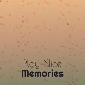 Play Nice Memories