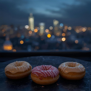 City Lights and Midnight Donuts