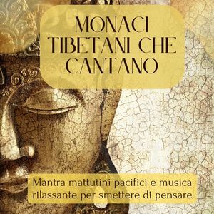 Monaci tibetani che cantano: Mantra mattutini pacifici e musica rilassante per smettere di pensare