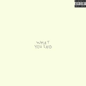 What You Said (Explicit)