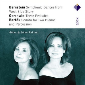 Bernstein, Gershwin & Bartók : Works For 2 Pianos